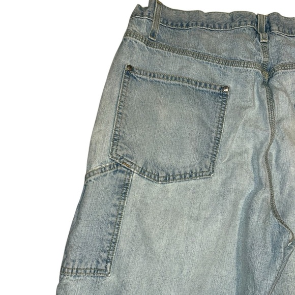 Light Blue Vintage Men’s Levi’s SilverTab Carpenter Jeans - W36 x L32 - Picture 11 of 15